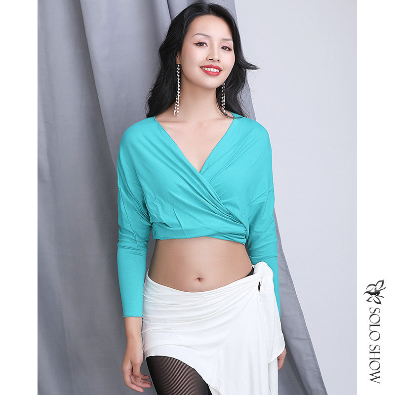 华丽独秀春夏新款肚皮舞服装长袖练功服莫代尔多穿外搭臀巾裙子|ruв категории движение/йога/фитнес/фанаты товаров, танец/аэробика/гимнастика, танец живота, танец живота. - от Buy2taobao.com для оказания профессиональной услуги покупки агента Taobao