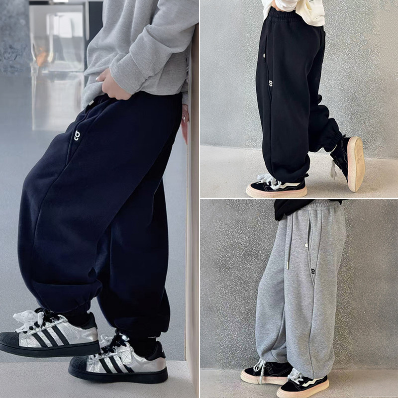 大E小e童装25冬季新款裤子男童女童一体绒运动裤儿童加绒裤66611,童装/婴儿装/亲子装,裤子,淘宝优惠券,粉丝福利购,淘宝优惠卷