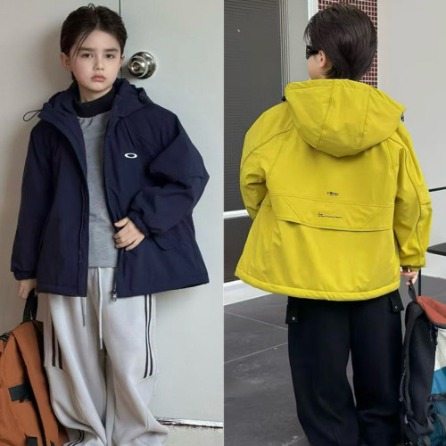 布芮欧中大童绗棉加棉加厚棉服潮