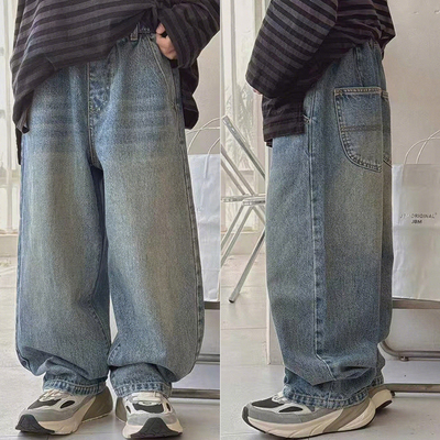 小智同学童装新款儿童休闲牛仔裤