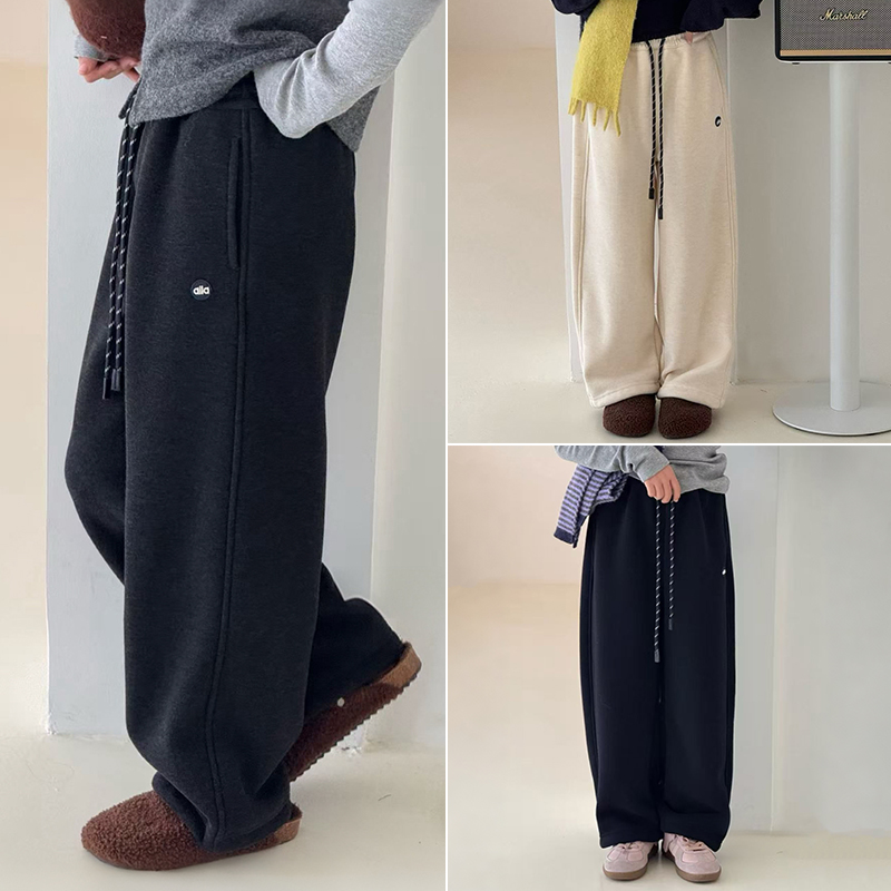 阳光爱橦儿童舒适柔软直筒运动裤