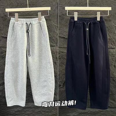 牛哆哆春夏儿童百搭弯刀裤运动裤