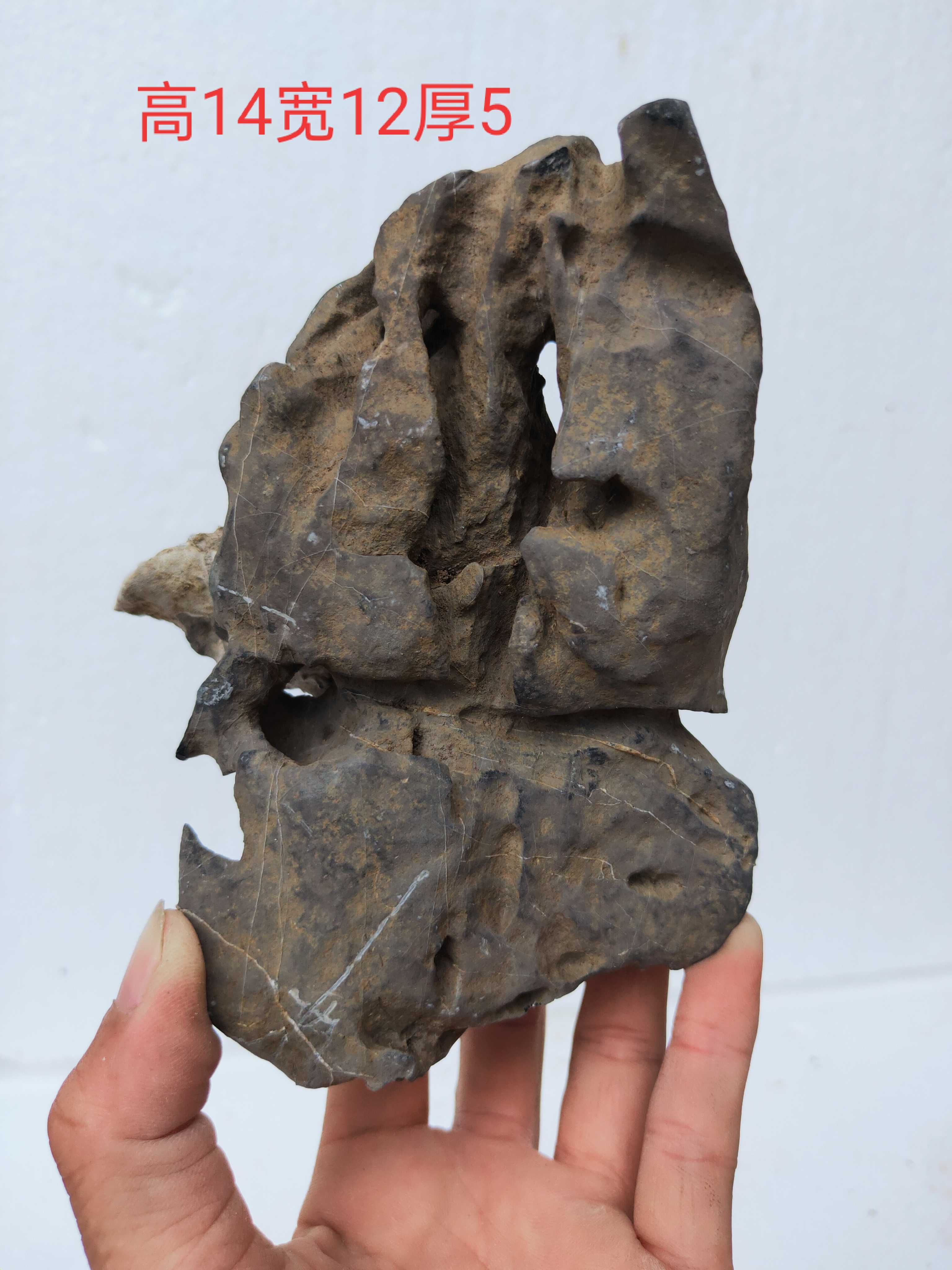 广西太湖石观赏灵壁石英石墨石玲珑石盆景附石精品奇石天然原石头