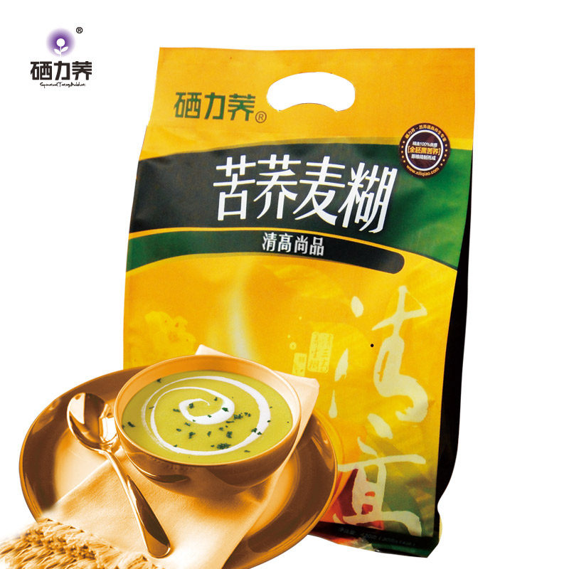 硒力荞 苦荞麦糊420g 熟即食苦荞麦粉 营养代早餐五谷杂粮代餐粉