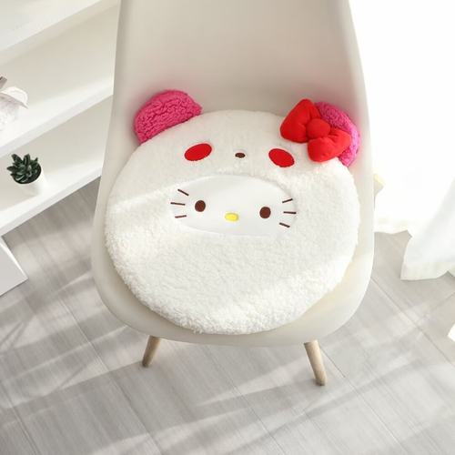 变身记忆棉坐垫圆形记忆棉坐垫椅子垫办公室久坐学生教室宿舍垫子