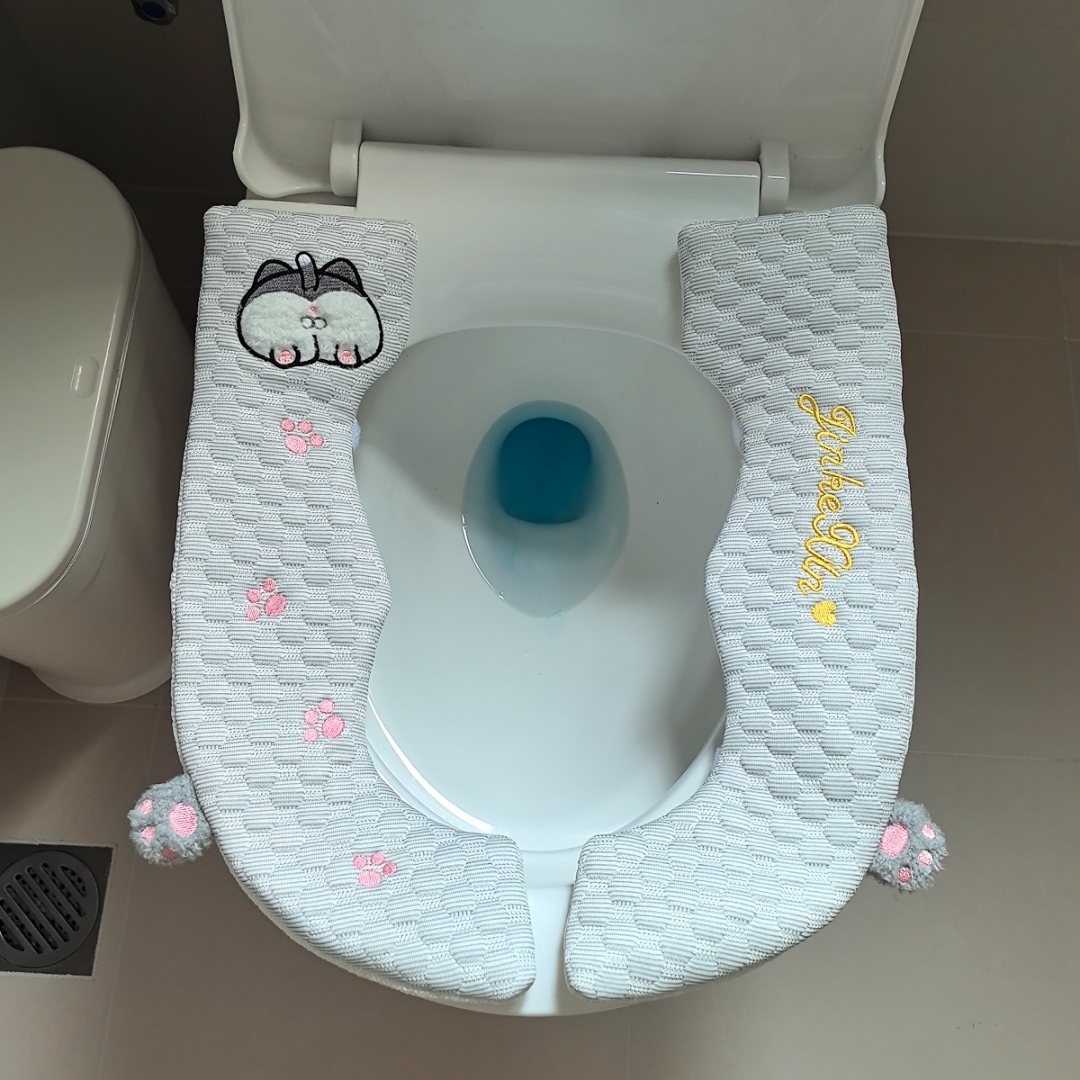 夏天款式亲子马桶垫葫芦型卡通