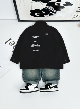 男童外套秋冬款2025秋新款秋装儿童夹克潮 WG28567