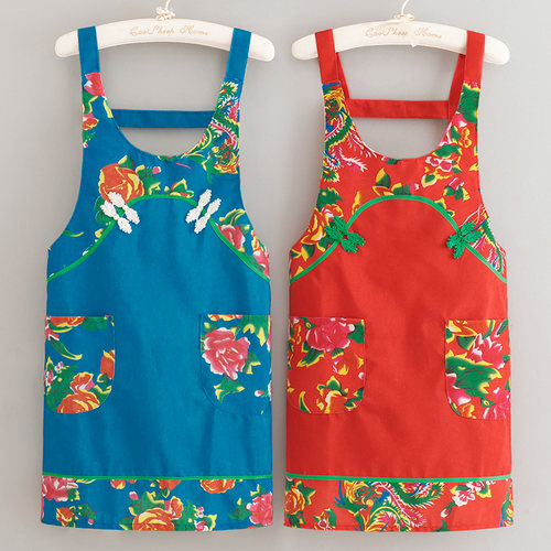 帆布时尚手工防污围裙罩衣