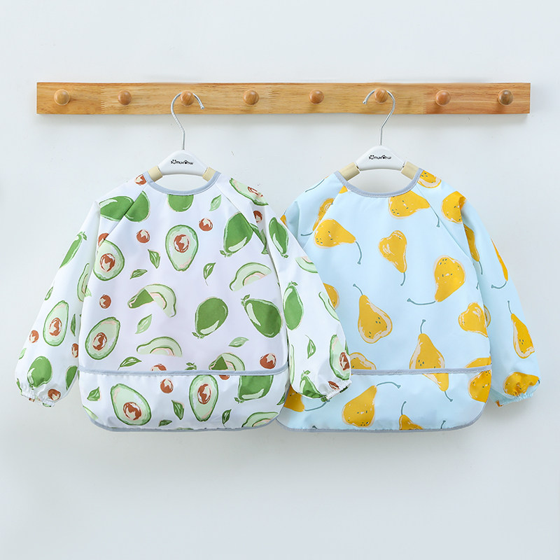 宝宝吃饭围兜防水围嘴儿童长袖罩衣食饭兜婴儿防脏口水兜辅食神器,童装/婴儿装/亲子装,反穿衣/罩衣,淘宝优惠券,粉丝福利购,淘宝优惠卷
