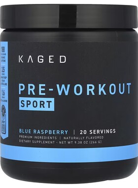 美国Kaged 氮泵锻炼前运动健身膳食补剂提供能量和注意力L-瓜氨酸