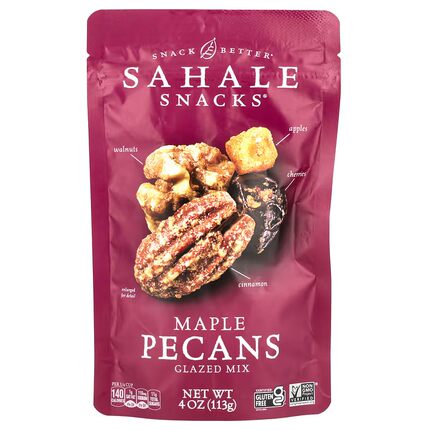 美国Sahale Snacks 枫树美洲山核桃石榴开心果蜂蜜杏仁和腰果坚果