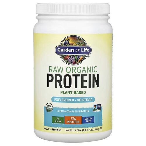 美国Garden of Life 运动健身天然蛋白质粉益生菌氨基酸增肌修复