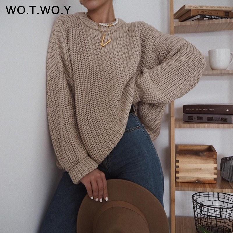 rboversized sweater women knitted pullover jumper cashmere