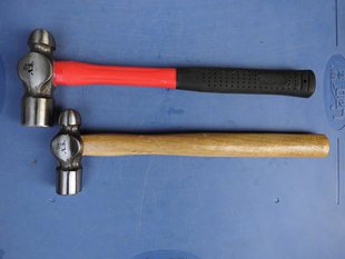 鑫达工具圆头锤木柄圆头锤纤维柄圆头锤1P-2.5P奶子锤榔头安全锤