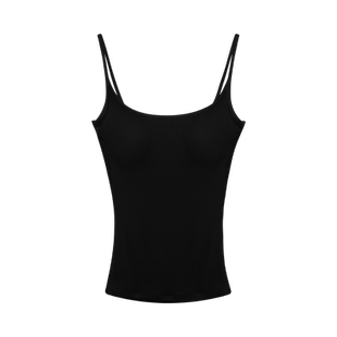 HENNY RUE亨尼露春夏轻薄美雅碧一体式免穿文胸基础显胸吊带