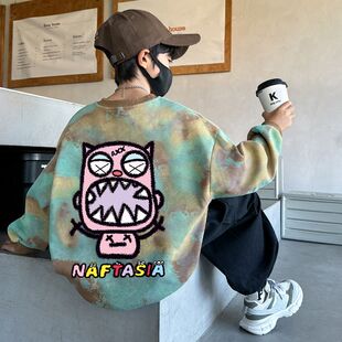 童装男童卫衣2025新款儿童秋装中大童炸街韩版上衣帅洋气休闲潮男