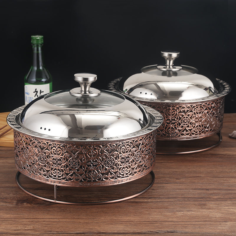 中国风不锈钢+铁艺复古加热快