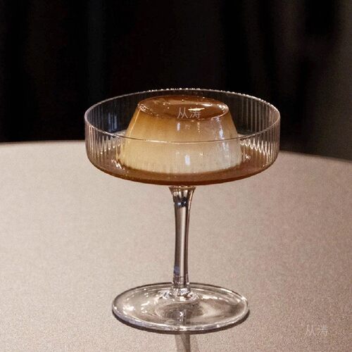 网红餐厅高颜值玻璃杯北欧冰淇淋杯酸奶杯高脚布丁杯甜品杯小吃碗