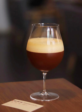 日式木村高脚杯家用商用餐厅高级感红酒杯酒吧调酒杯气泡鸡尾酒杯