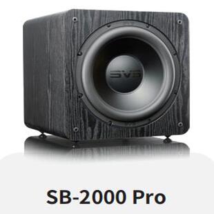 svs美国有源超重低音炮SB PB1000 2000 3000 4000  pro家庭影院