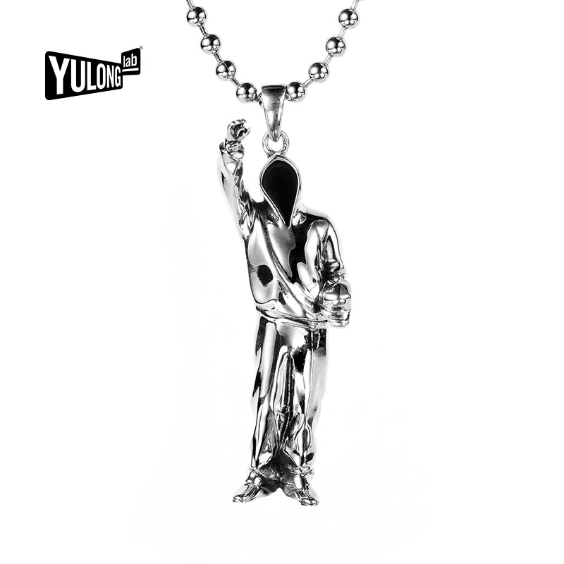 黄玉龙Yulong Lab衍生品原创设计男士流行嘻哈风卫衣人领导者项链