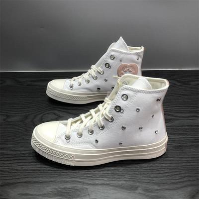 匡威1970S闪钻感珠珠男女帆布鞋