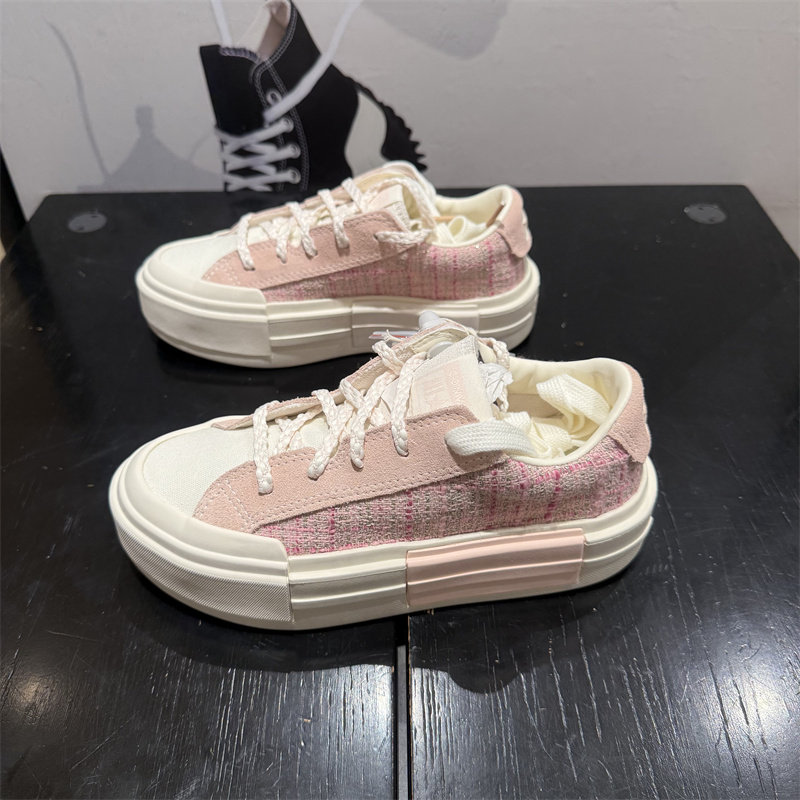 CONVERSE匡威 悠游All Star女子桃花粉色滑板鞋UU鞋增高鞋A13854C,运动鞋new,板鞋,淘宝优惠券,粉丝福利购,淘宝优惠卷