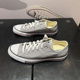 Star梨花灰男女低帮休闲复古透气帆布鞋 CONVERSE匡威 All 147137C