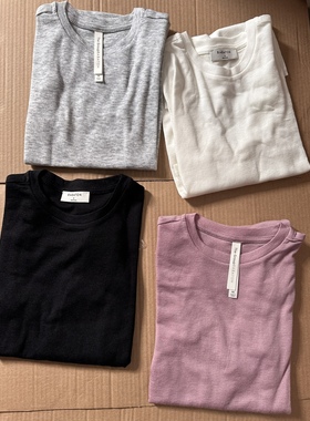 aritzia babaton 羊毛短袖天丝T恤 瑜伽运动上衣