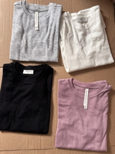 aritzia babaton 羊毛短袖天丝T恤 瑜伽运动上衣