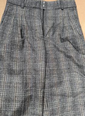 aritzia wilfred 格子羊毛西裤女