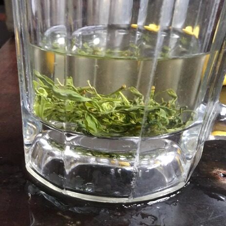 湖南岳阳特产农家自制洗水茶清明前清明后茶手工茶叶可配椒子散装