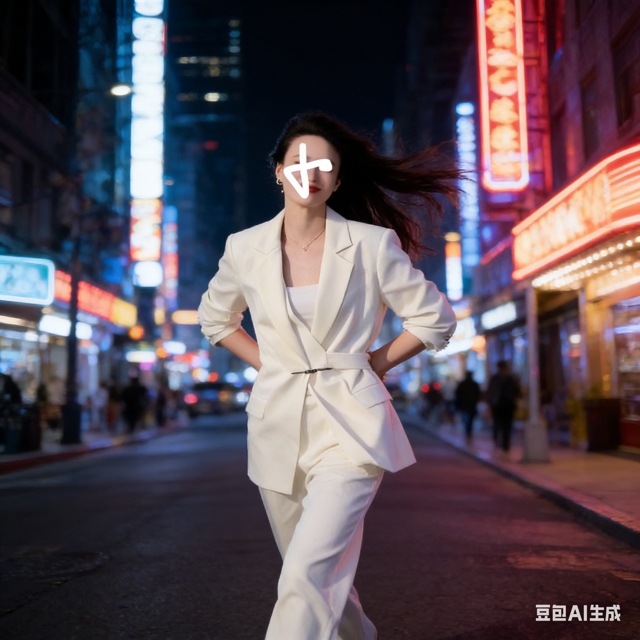 大码休闲时尚风格简约气质纯色系带飘带洋气女装个性甜美上衣服装