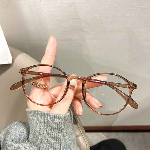 同款超轻眼镜圆框眼睛近视兴语