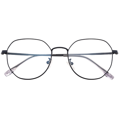 超轻纯钛小红书方形瘦脸近视眼镜