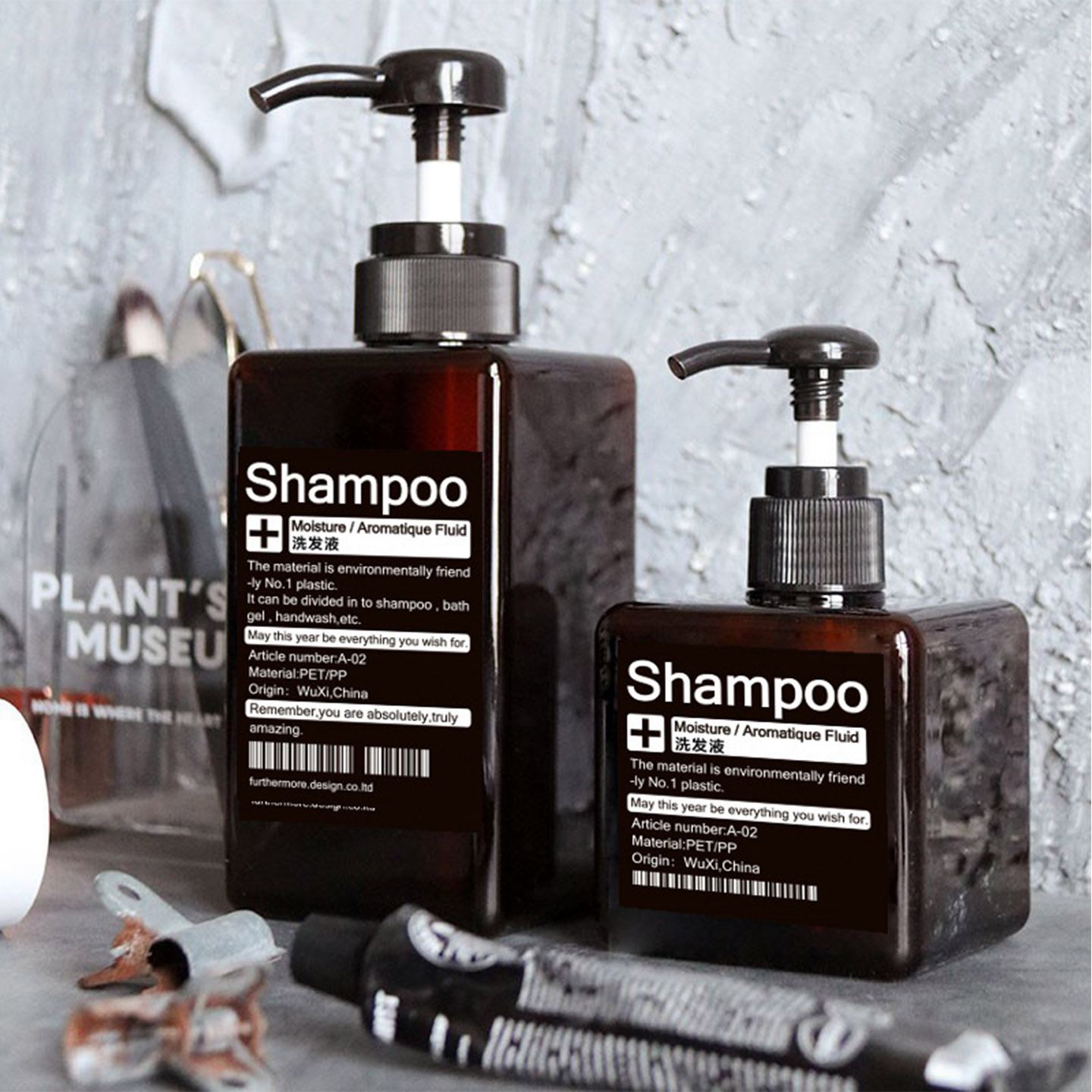 酒店洗发水塑料按压式替换空瓶