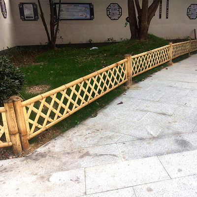 花栏栅围栏室外花台菜园种植栅栏庭院子装修竹子篱笆花圃隔断护栏 虎窝淘