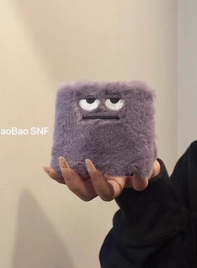 ins秋冬小怪兽适用Pura X华为Pocket2手机壳小米MIXFlip2折叠FindN3Flip三星Zflip7/6/5/4novaFlip荣耀VFlip2