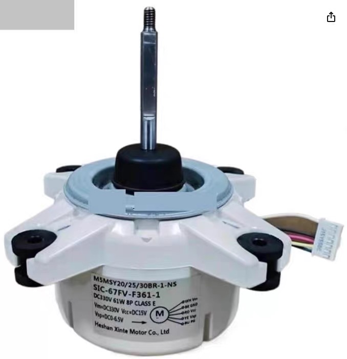 适用台湾冰点空调SIC-67FV-F361-1 直流变频外机风扇电机 小插头