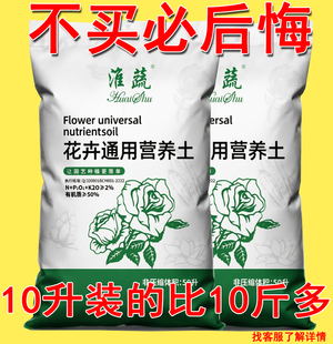 营养土养花通用型家用种花育苗专用土多肉土壤种植花土泥炭