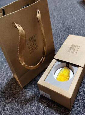 情人节吊坠挂件礼品盒送亲朋红色礼盒正方形包装盒锦缎盒