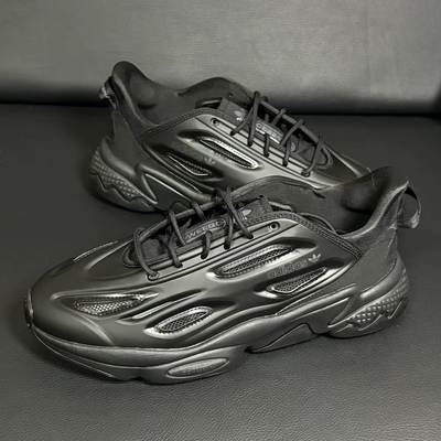 adidas originals Ozweego Celox  低帮 生活休闲鞋 男女同款 黑