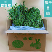 2025年新草紫花苜蓿草兔食用草料兔粮食兔子干草龙猫吃 牧草饲料