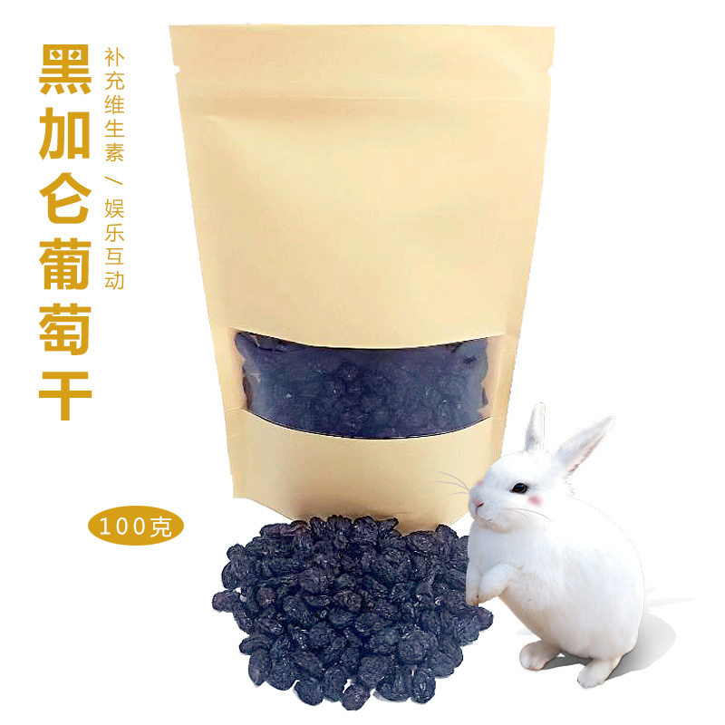 黑加仑葡萄干小宠兔子龙猫荷兰猪豚鼠粮食小零食磨牙营养吃的食物