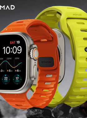 美国NOMAD适用iwatch表带S10苹果applewatch9/S8/Ultra2防水透气