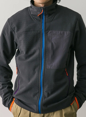 B塔平替M's R2 TechFace Hoody户外防泼水软壳立领拉链抓绒外套