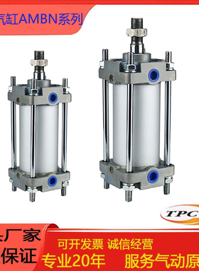 TPC中型气缸AMBN/AMLH/AMFF-40-50-63-80-100/AMBN-40-25-N-W3-S/