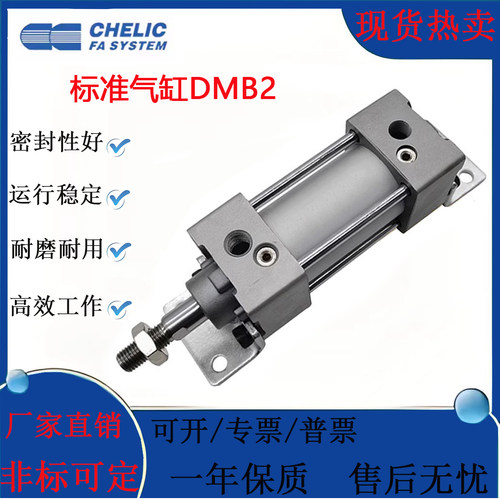 CHELIC气立可标准气缸DMB2/32/40/50/63/80*25*50*75*100-LB-FA-Y
