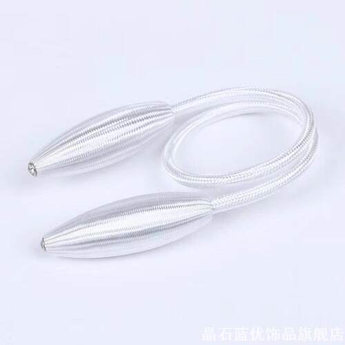 轻奢加厚编织窗帘绑带麦穗造型
