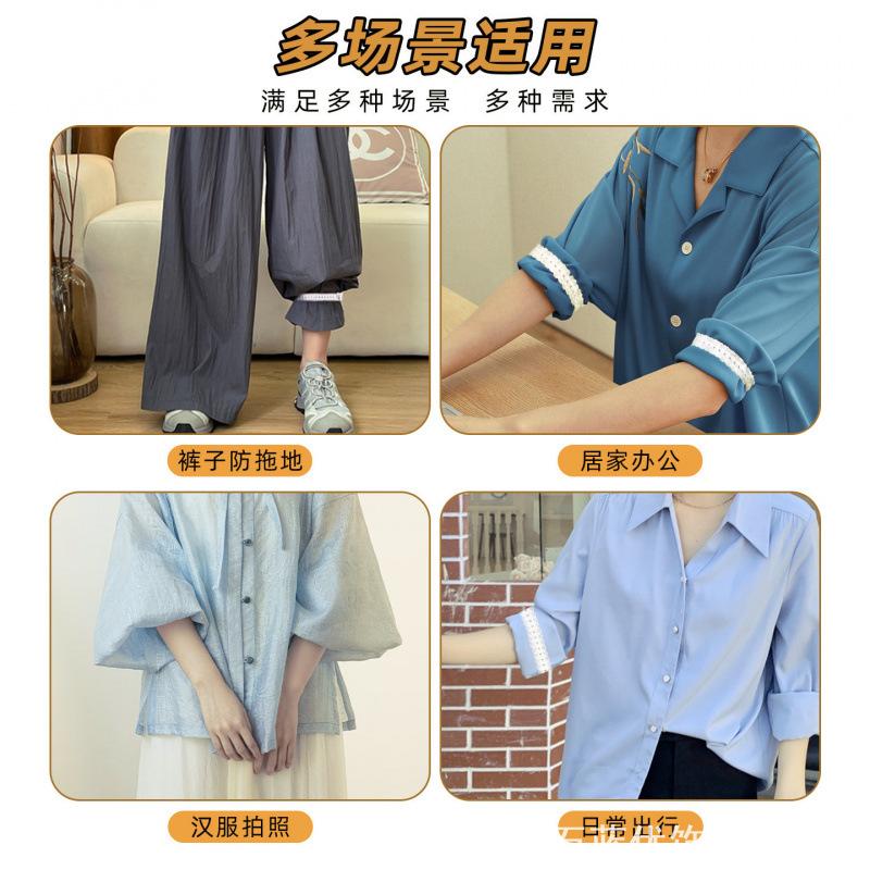 可调节免打孔衬衫袖子固定扣衬衣图片